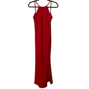 Calvin Klein formal gown, red, sz 2